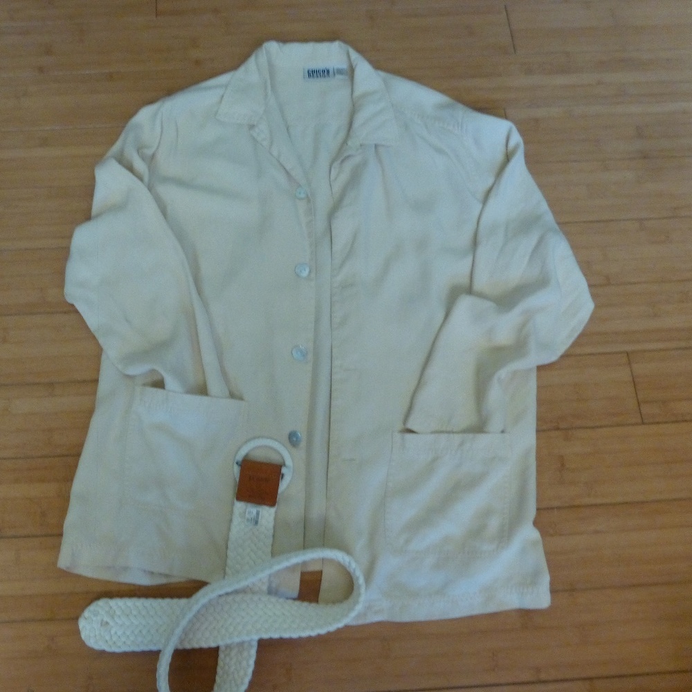 CHICO DESIGN  EVERYDAY UTILITY JACKET J CREW BELT